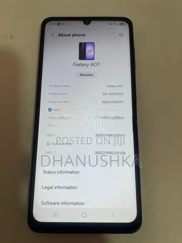 Samsung Galaxy A07 (Used)