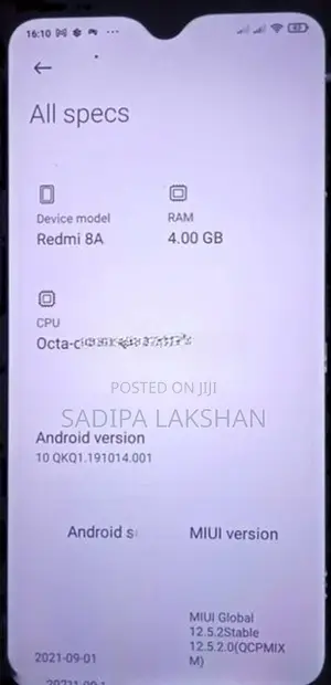 Xiaomi Redmi 8A (Used)