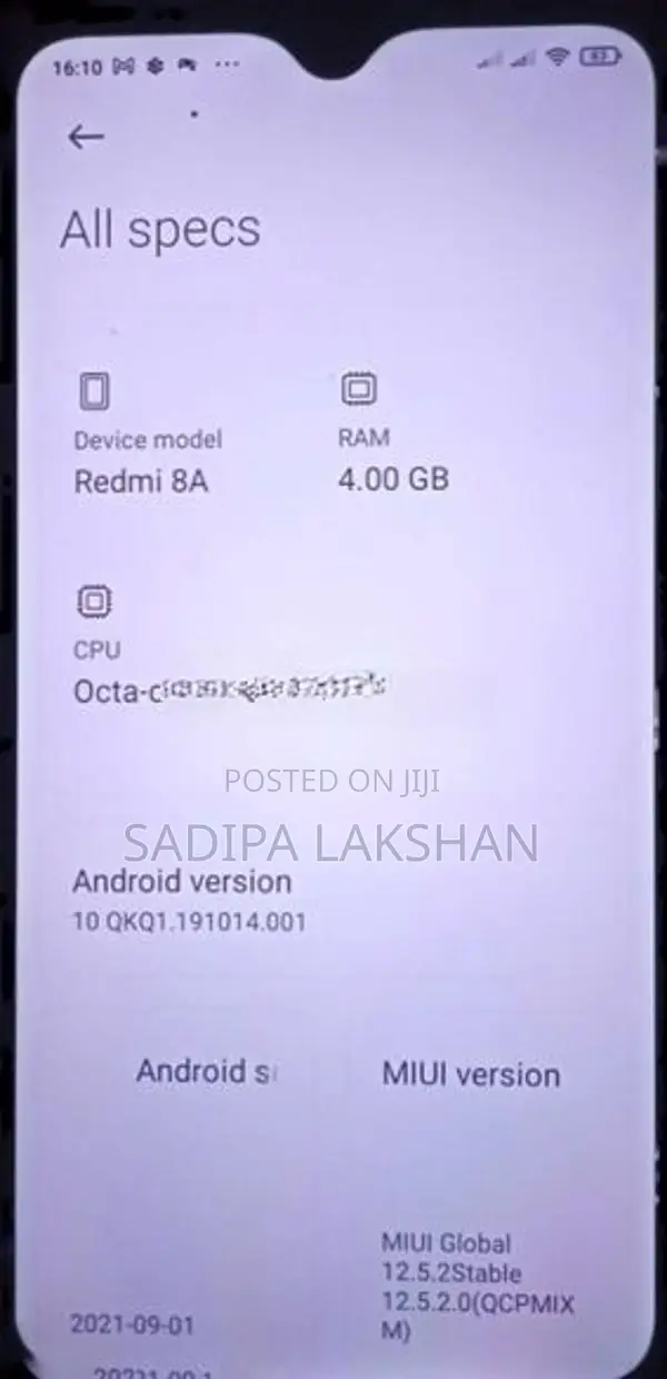 Xiaomi Redmi 8A (Used)