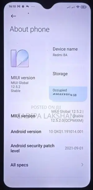 Xiaomi Redmi 8A (Used)