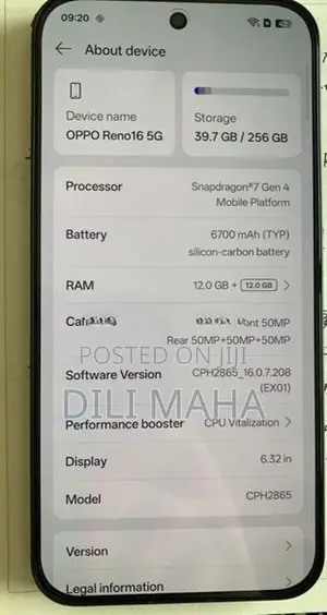 Oppo Reno 16 (Used)