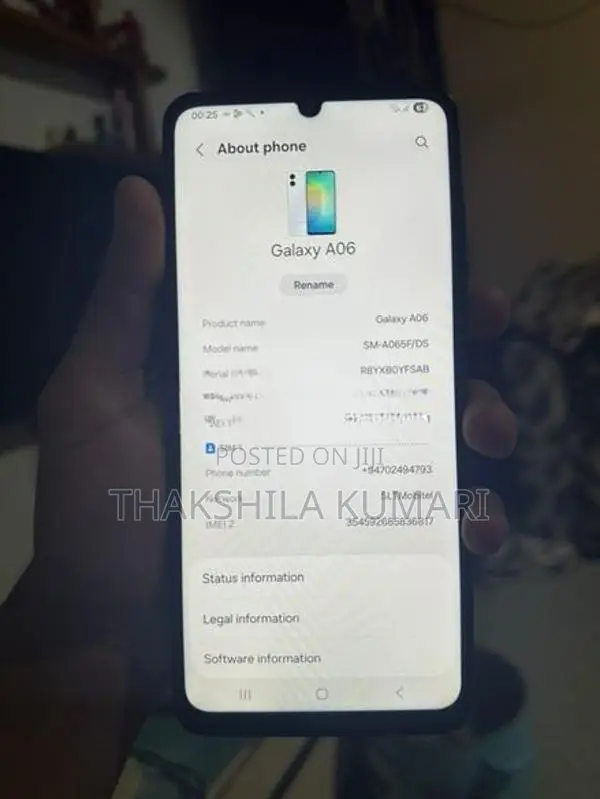 Samsung Galaxy A06 (Used)