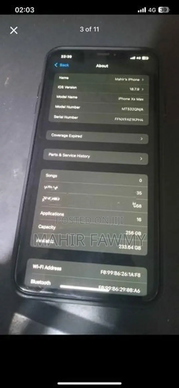 Apple iPhone XS Max (Used)