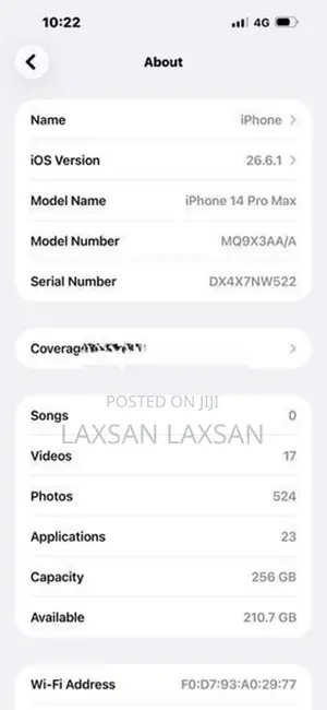 Apple iPhone 14 Pro Max (Used)