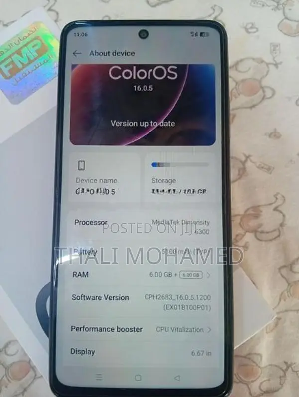 Oppo A 60 5G (Brand New)