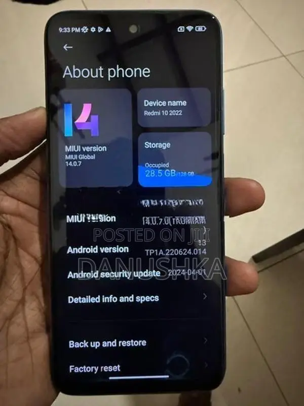 Xiaomi Redmi 10 8GB/128GB (Used)