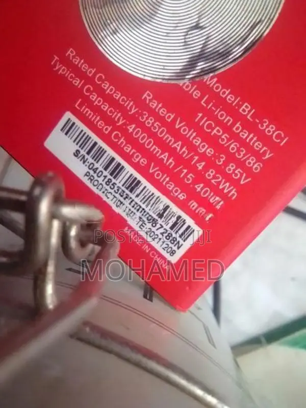 Brand New Itel BL-38CI Battery For A58, A58 Pro, A49, A05S
