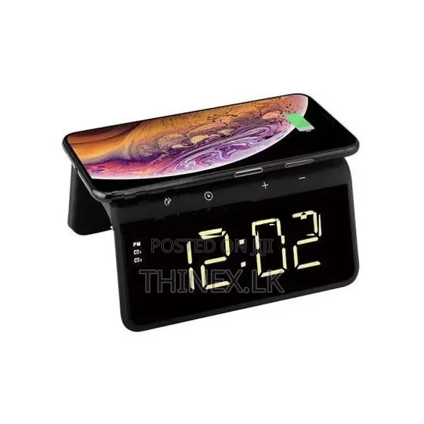 Havit W320 – Wireless Charger with Alarm Clock