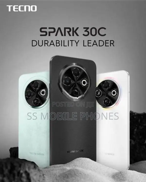 Tecno Spark 30C 6GB|128GB (Brand New)