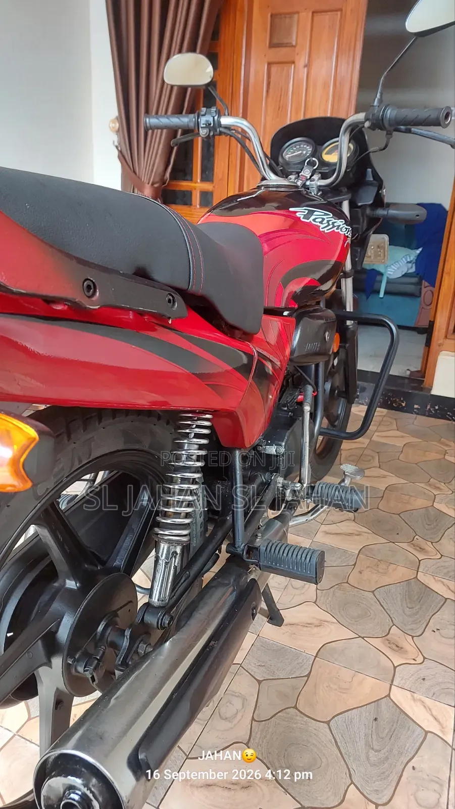Hero Passion Pro 2012 Red