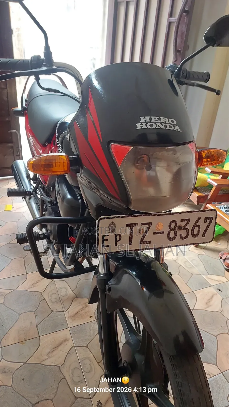 Hero Passion Pro 2012 Red