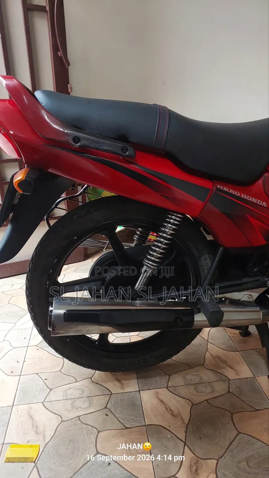 Hero Passion Pro 2012 Red