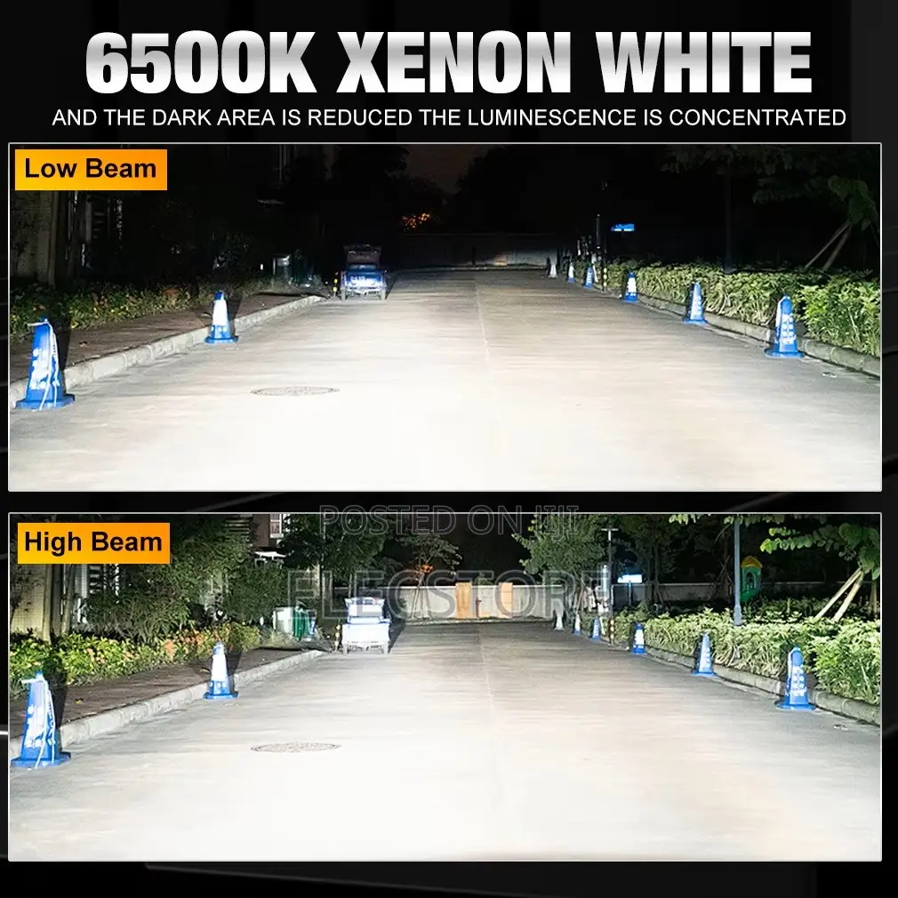 XSTORM H1 Led Headlights Bulbs 120W 20000LM Canbus Headlamp Fog Lamps