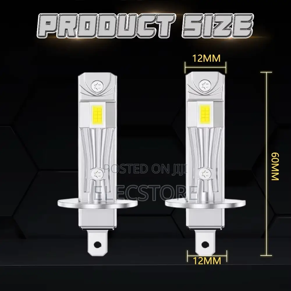 H1 LED Headlight CANBUS 30000LM Super Bright Car Powerful Bulb White
