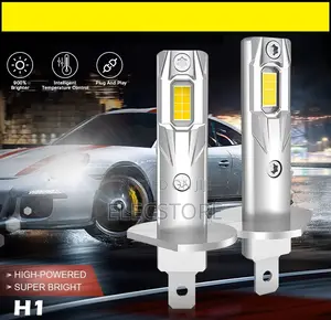 H1 Mini Canbus LED Headlight Bulbs 100W 24000LM Fog Lamps White