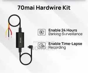 70mai Hardwire kit For Dash Cameras Always monitering