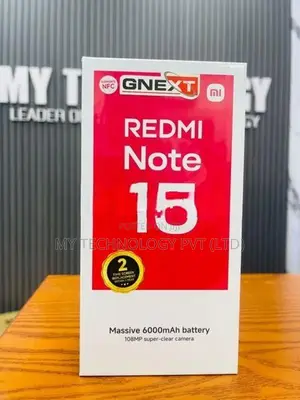 Xiaomi Redmi Note 15 8GB,256GB Android (Brand New)