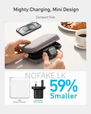 Anker 30W Zolo Adapter with type-C to C Cable 3.0 PD Charger