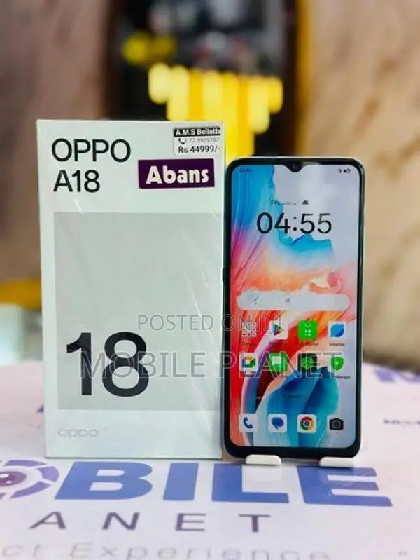 Oppo A18 4GB 128GB (Used)