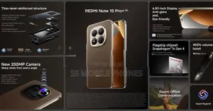 Xiaomi Redmi Note 15 Pro+ 8/256GB (Brand New)