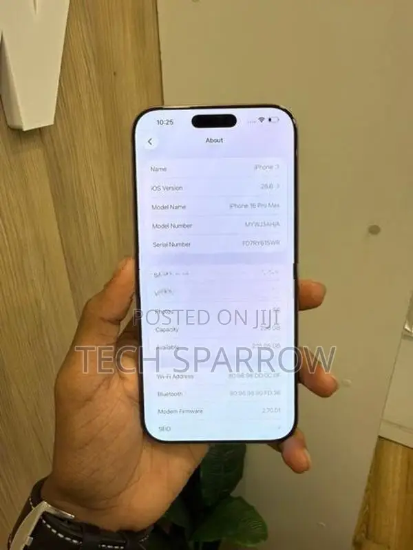Apple iPhone 16 Pro Max 256GB (Used)