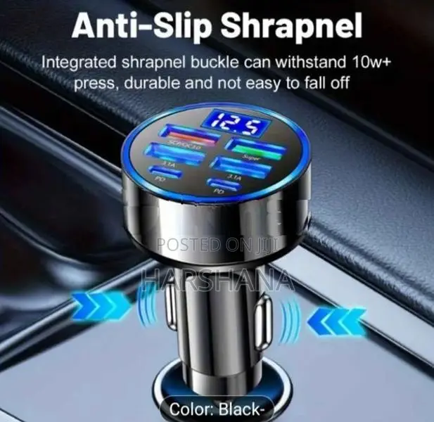 6 Ports Super Fast Car Chargers