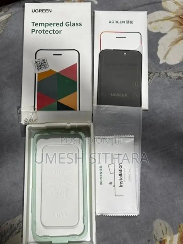 Iphone 17 Pro Max UGREEN Tempered Glass + Easy Install Frame