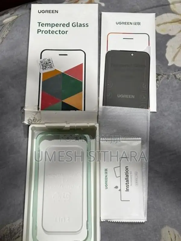 Iphone 17 Pro Max UGREEN Tempered Glass + Easy Install Frame
