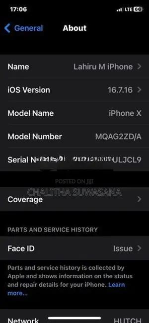 Apple iPhone X (Used)