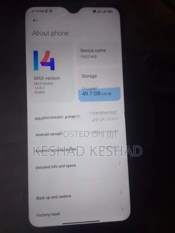 Xiaomi Poco M3 (Used)
