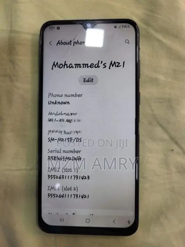 Samsung Galaxy M21 (Used)
