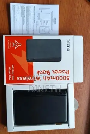 TECNO 5000mAh 15W Magnetic Wireless Power Bank