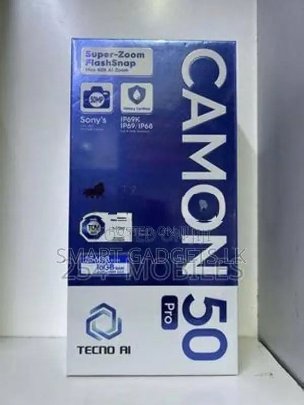 Tecno Camon 50 Pro|256GB (Brand New)