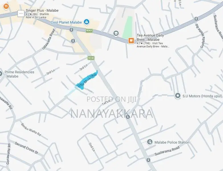 Land for Sale in Malabe - Sumudu Mawatha