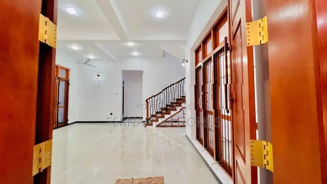 Ready Master Bed Room With Super Luxury New House Sale Negombo