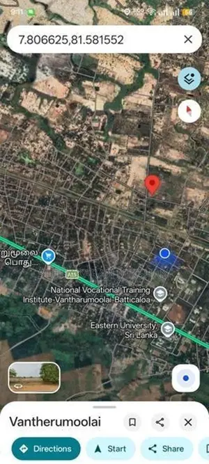 காணி விற்பனைக்கு - Batticaloa