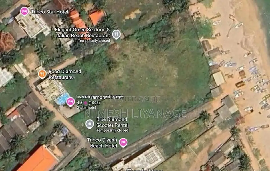 Prime Beachfront Land For Sale - Nilaveli Road, Trincomalee