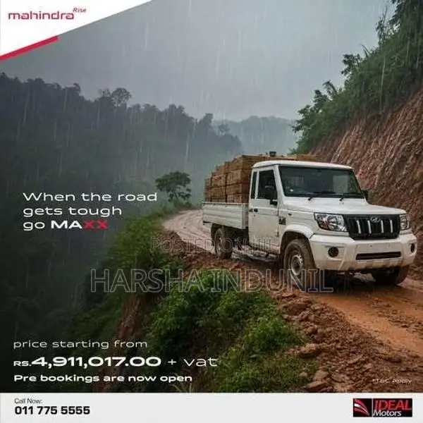 Mahindra Bolero Maxx Pickup 2026 Pickup Brand New