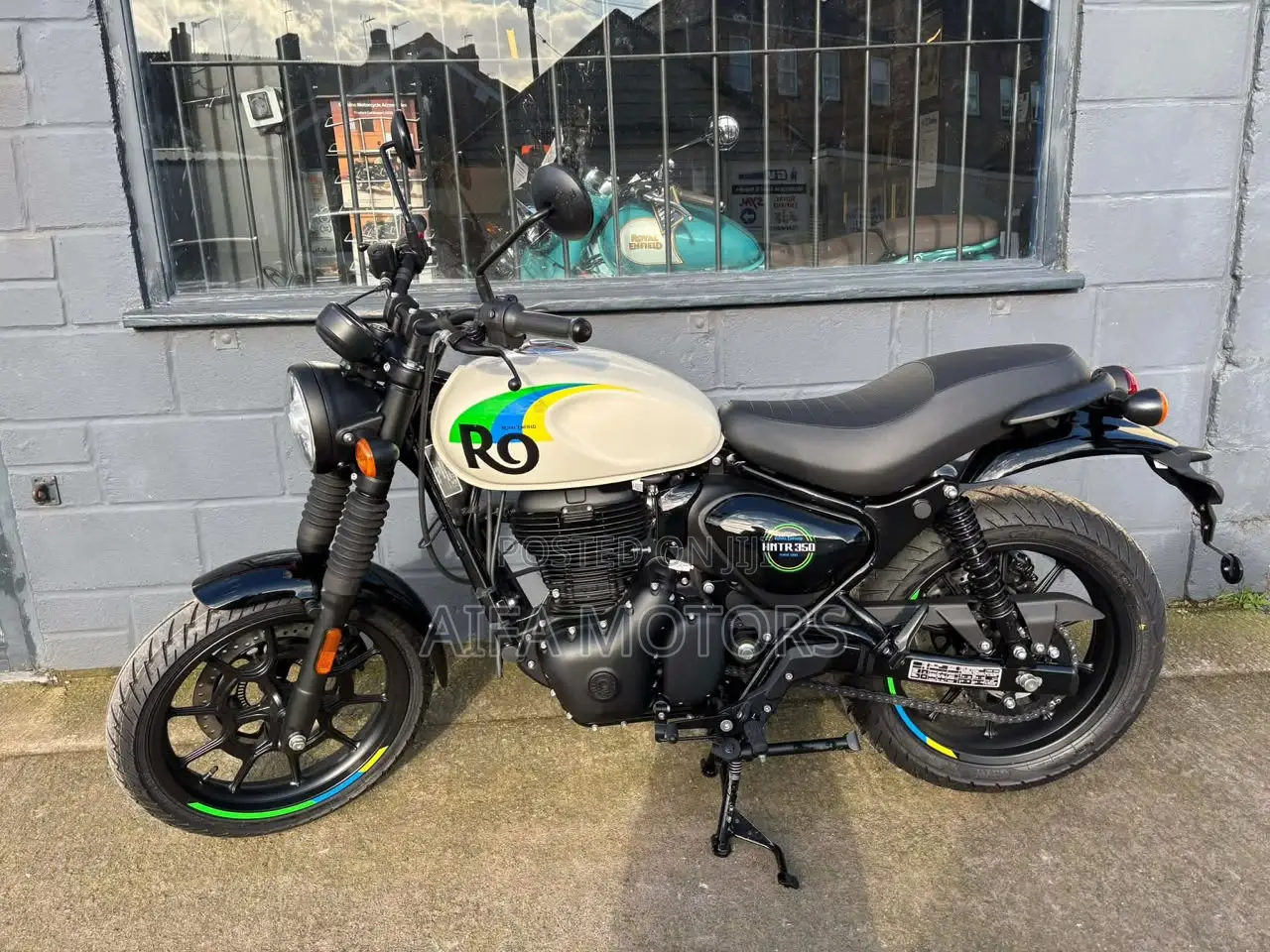 New Royal Enfield Hunter 350 2026 White