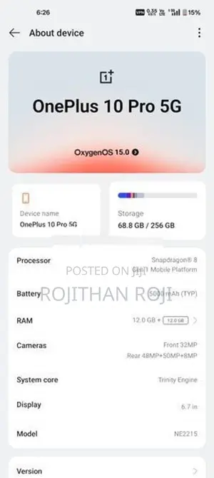OnePlus 10 Pro (Used)