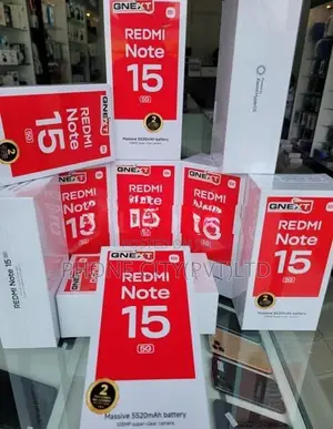 Xiaomi Redmi Note 15 5G 256GB 8GB RAM (Brand New)