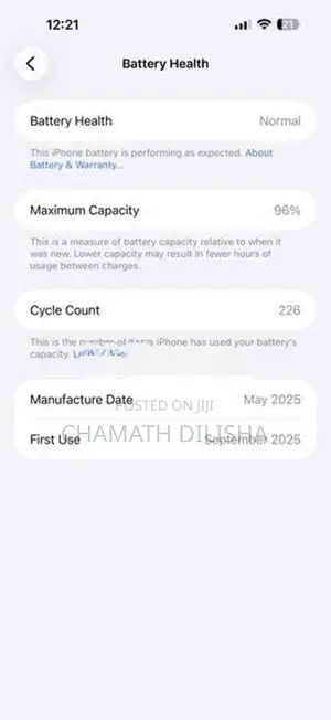 Apple iPhone 16 Pro Max 20w Adapter (Used)