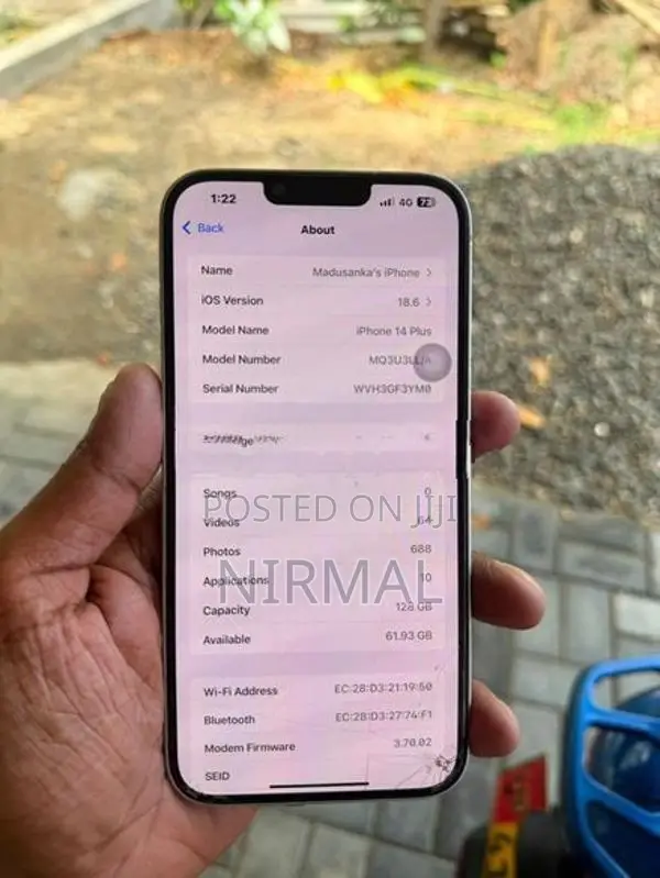 Apple iPhone 14 Plus 128GB (Used)