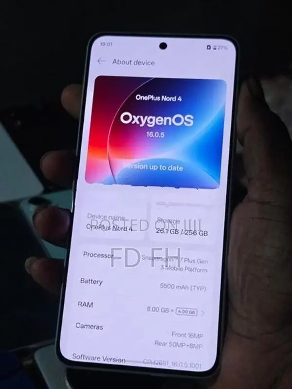 OnePlus NORD 4 256GB (Used)