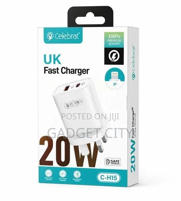 Celebrate CH-15 Fast Charger with iP Cable