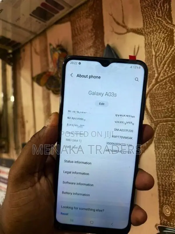 Samsung Galaxy A03s 8GB 128GB (Used)