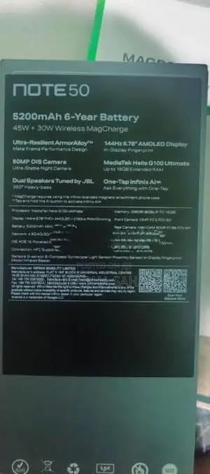 Infinix Note 50 (Used)
