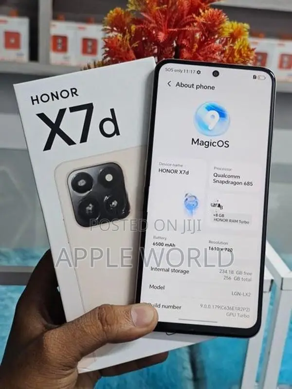 Honor X7d 8GB 256GB (Used)