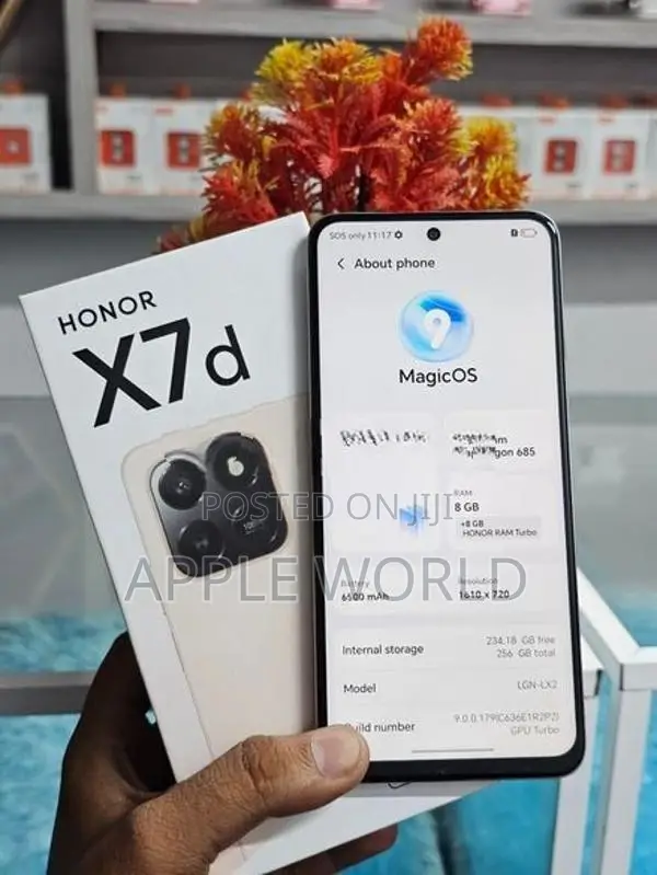 Honor X7d 8GB 256GB (Used)