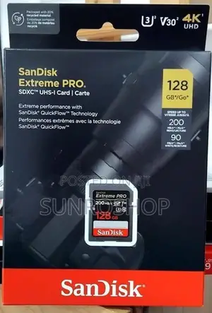 Sandisk Extreme Pro 128GB SD